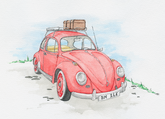 Bertie the VW, Print