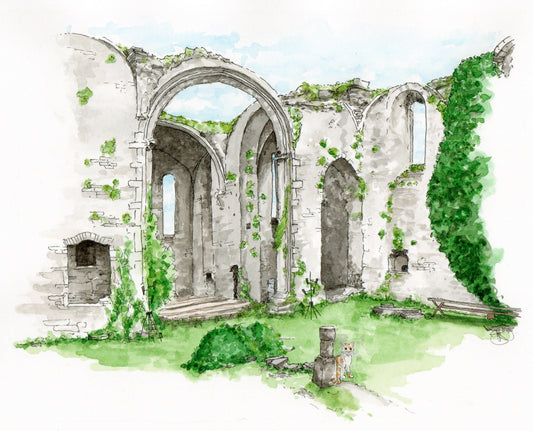 Commission in Watercolour & Ink
