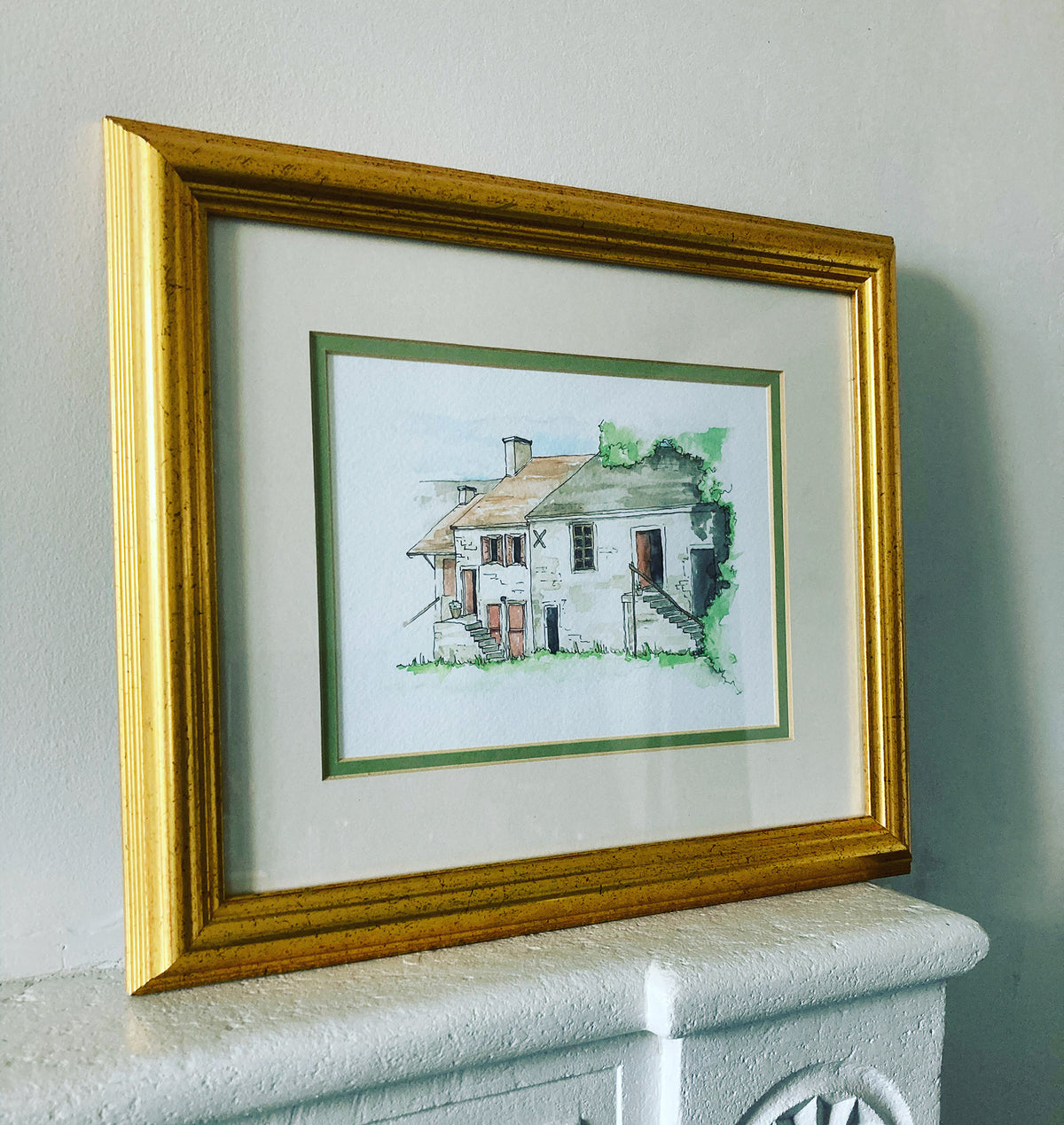 A Commission of Architecture in Watercolour & Ink